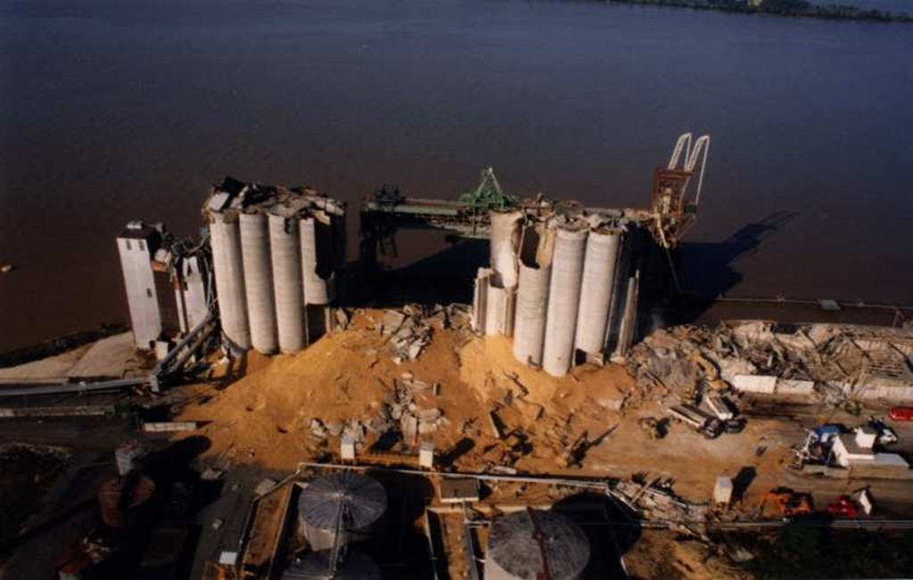 Factores de riesgo de explosión en silos de cereales Zonalogística